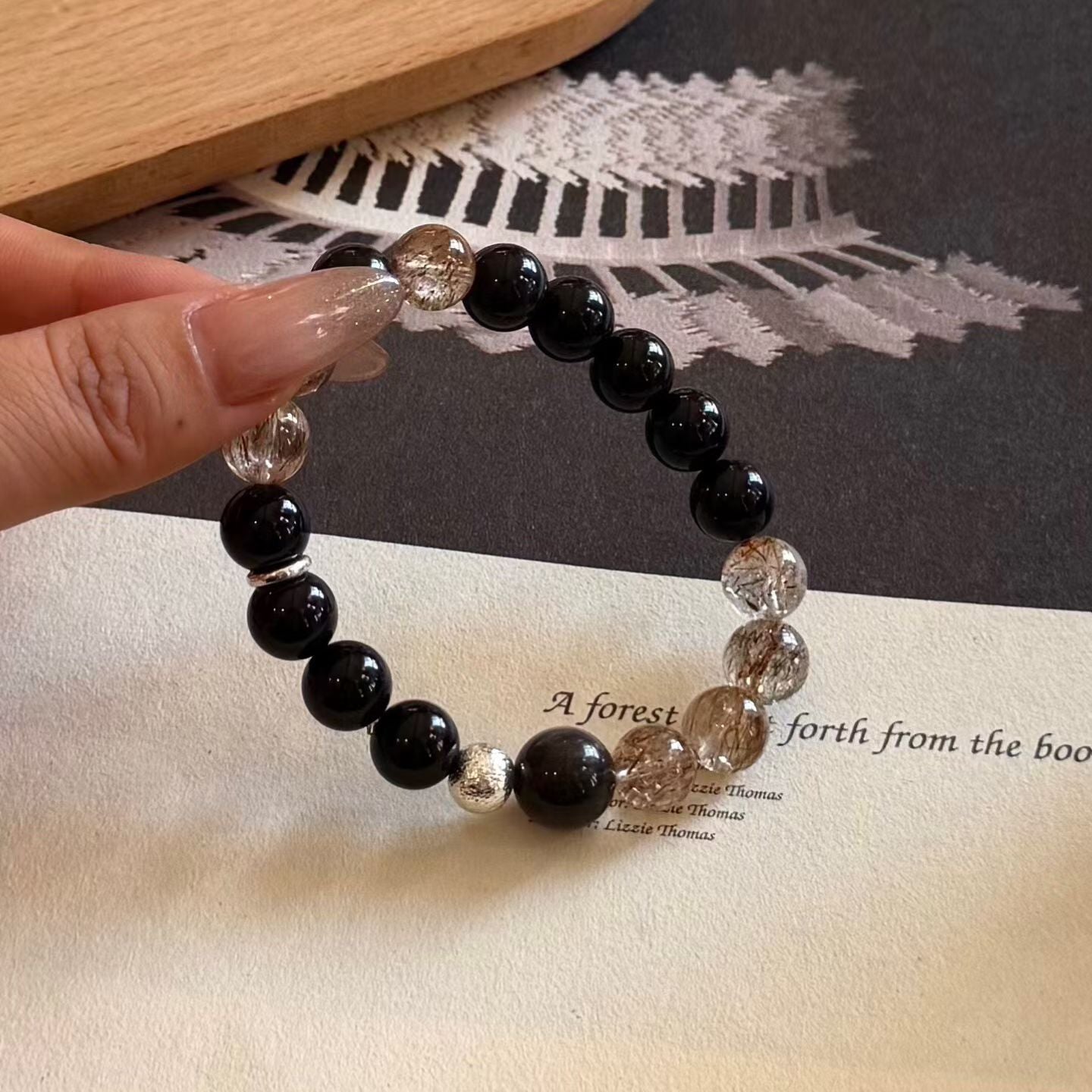 Wangchuan | Black Obsidian Bracelet · Grounded & Still