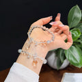 Cloudstream Clear White Quartz Bracelet (7.8mm)